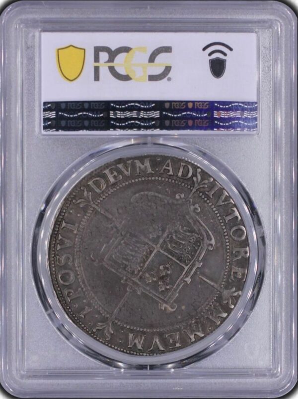 (1601-02) Elizabeth I Crown PCGS XF45 - Image 2