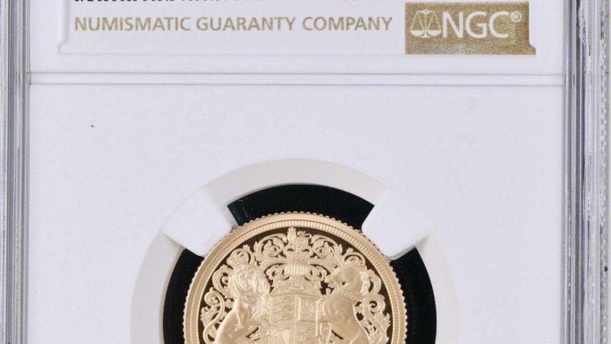 2022年 エリザベス2世 メモリアル プルーフ ピエフォー ソブリン金貨