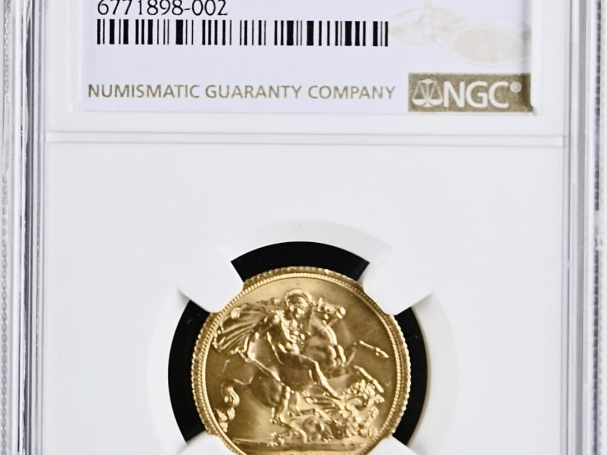 1968年/イギリス/MS65/ヤングヤング/金貨/1ポンド/ソブリン/NGC/ JCC | ジャパンコインキャビネット / 【