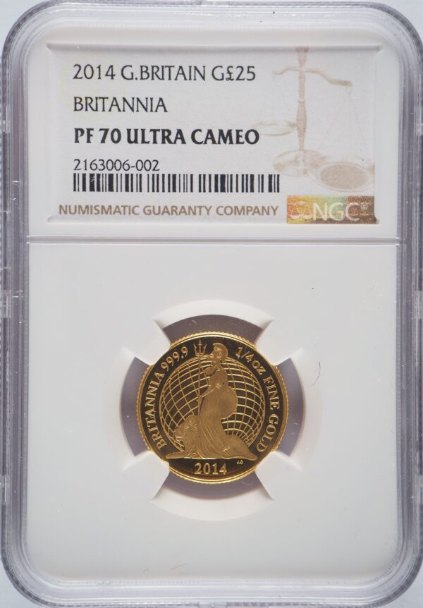 2014 Britannia 5 Gold Coin Set NGC PF69-70UC - Image 4