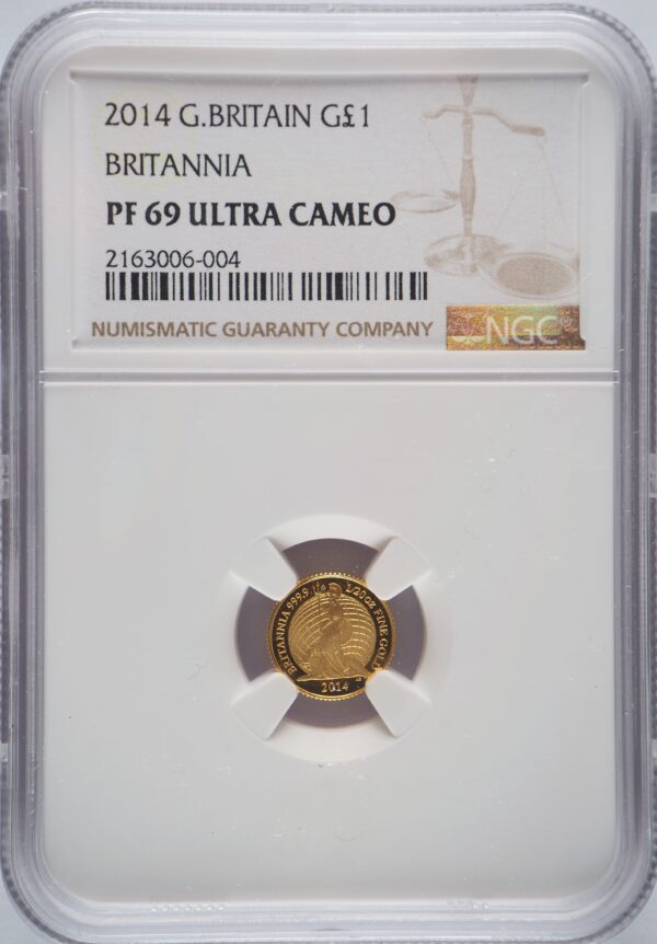 2014 Britannia 5 Gold Coin Set NGC PF69-70UC - Image 6