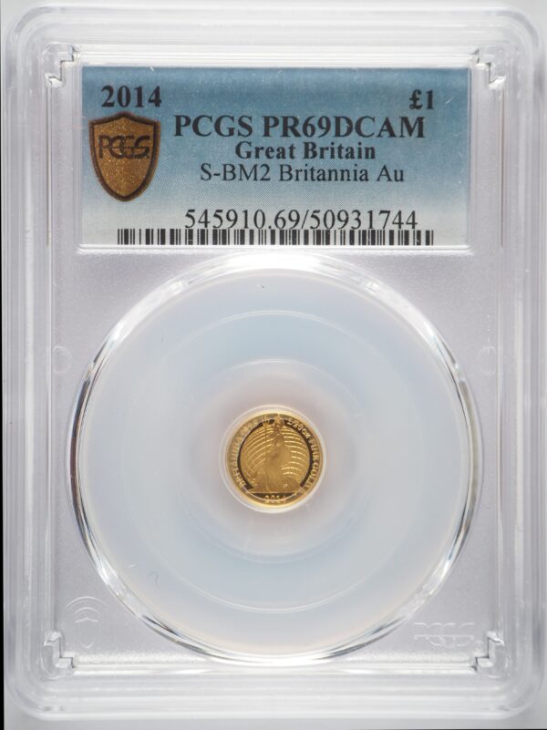 2014 Britannia 5 Gold Coin Set PCGS PR69-70DC - Image 7