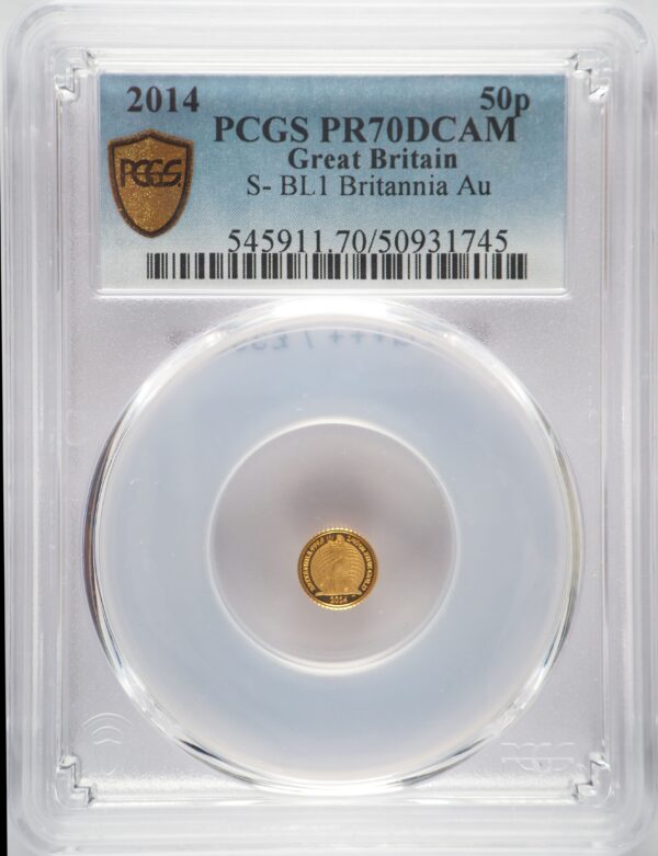 2014 Britannia 5 Gold Coin Set PCGS PR69-70DC - Image 5