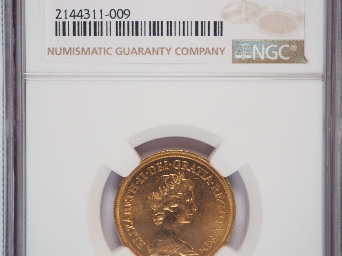 ☆価格上昇中☆1967年ヤングヤングソブリン金貨　NGC MS 63 ☆価格上昇中☆1967年ヤングヤングソブリン金貨 NGC MS 63