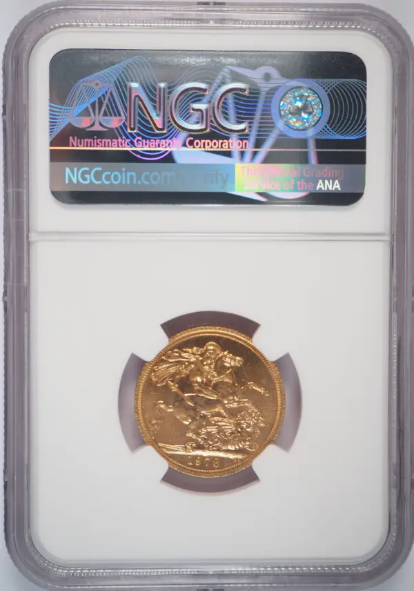 ☆価格上昇中☆1963年ヤングヤングソブリン金貨　NGC MS 64 1963年 イギリス ソブリン金貨 ヤングヤングエリザベス NGC MS64