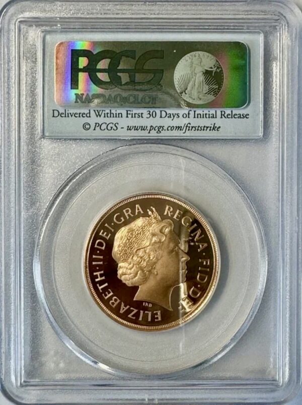 2012年 プルーフ 2金貨(ダブルソブリン) ダイヤモンドジュビリー pcgs pr70 dcam