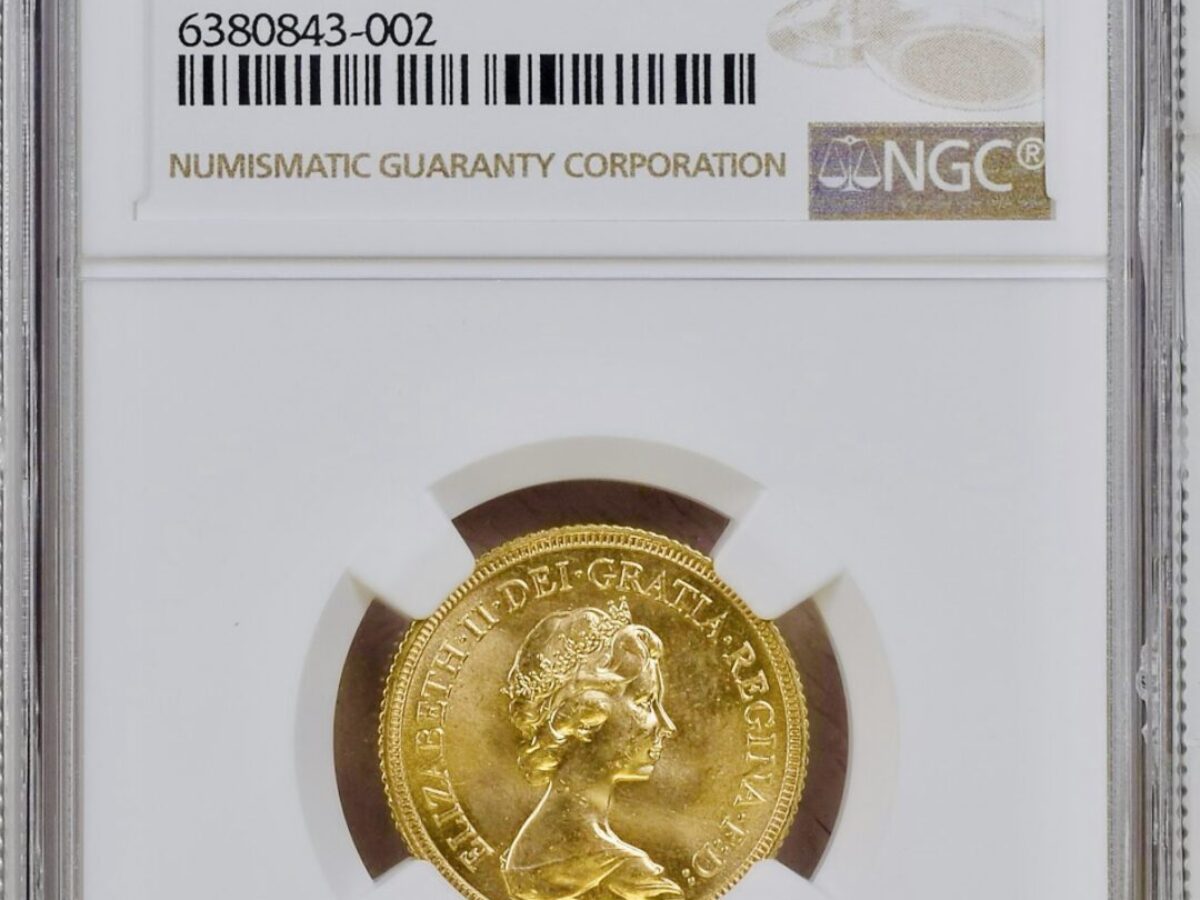 高鑑定　NGC-MS63　ヤングヤング　エリザベス　ソブリン　金貨 1957年 1968 エリザベス2世 ヤングヤング 聖ジョージ竜退治 ソブリン