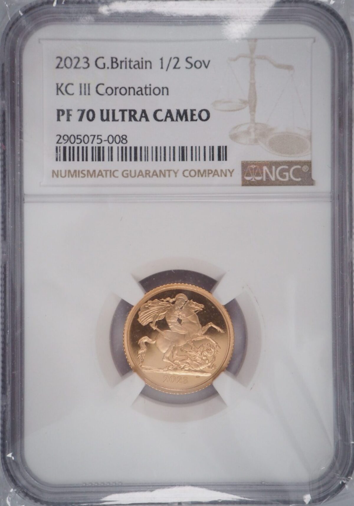 2023 チャールズ三世 戴冠記念 2oz £5 銀貨 NGC PF70UC 2023 チャールズ三世 戴冠記念 2oz £5 銀貨 NGC PF70UC 2023