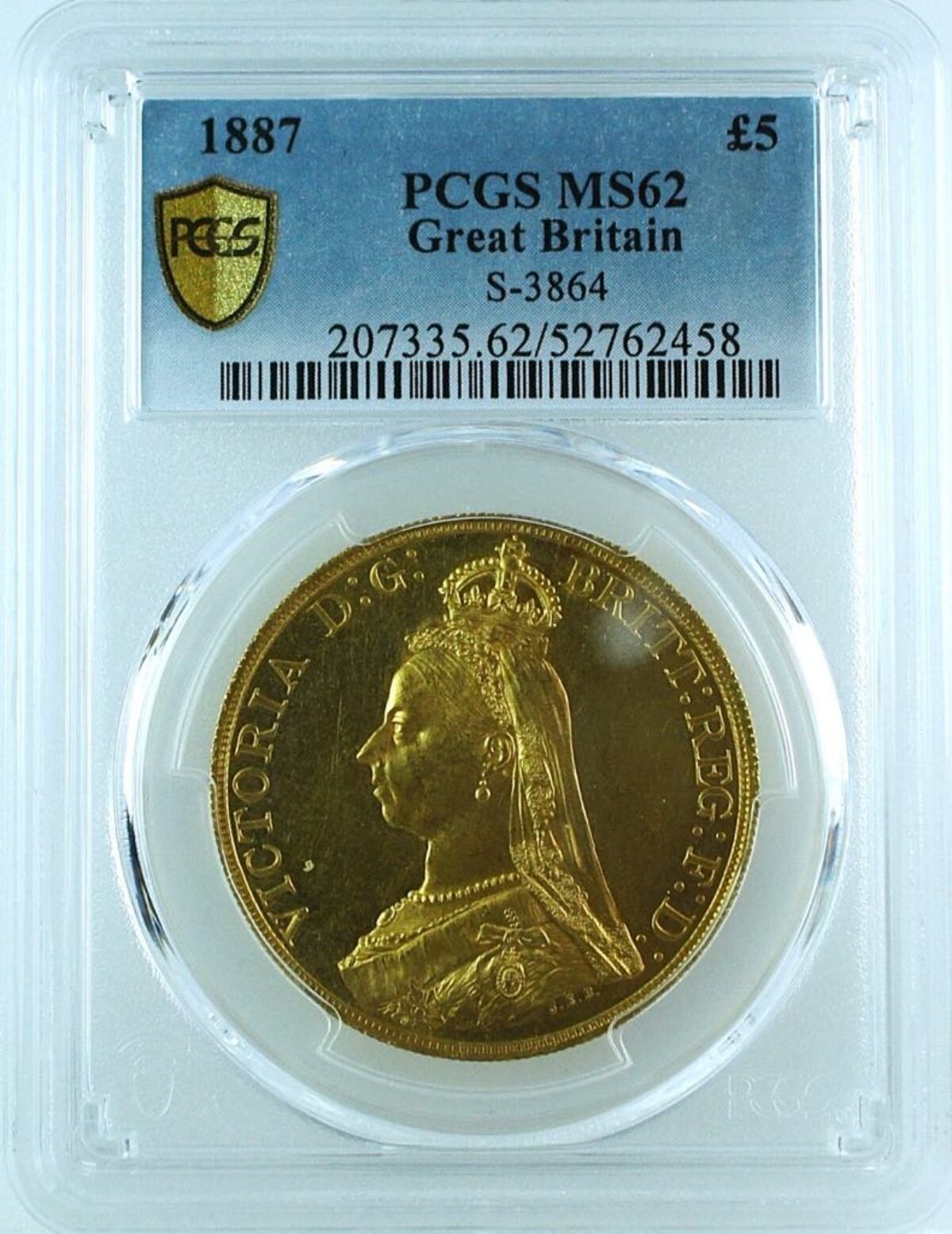 1895 コロネット ヘッド $5 ハーフ イーグル、PCGS MS62 全ての