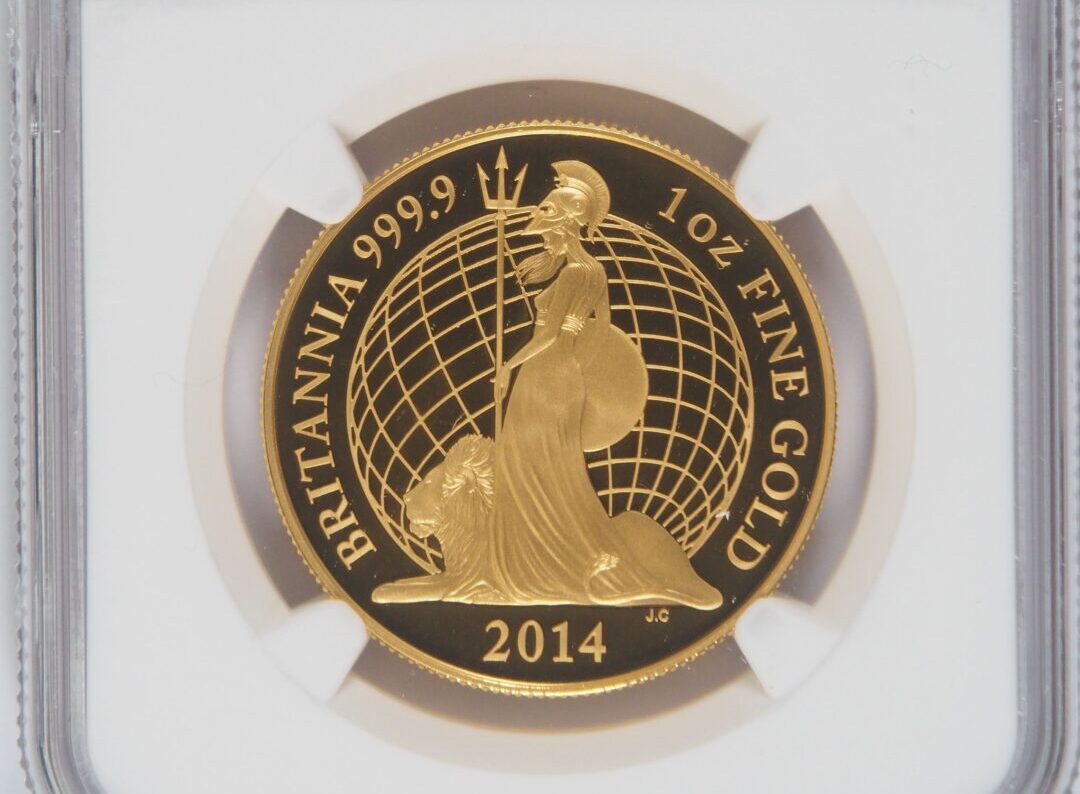 2014年ブリタニア1オンス金貨