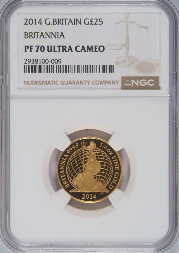 2014 Britannia Proof 6 Gold Coin Set NGC PF68-70 - Image 5