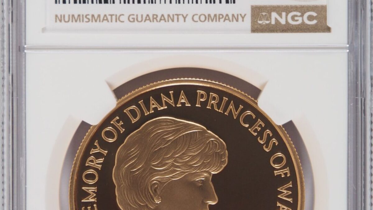 英国 ダイアナ妃追悼記念5ポンド白銅貨 NGC MS68 1999年 fit=scale-down,w=1200