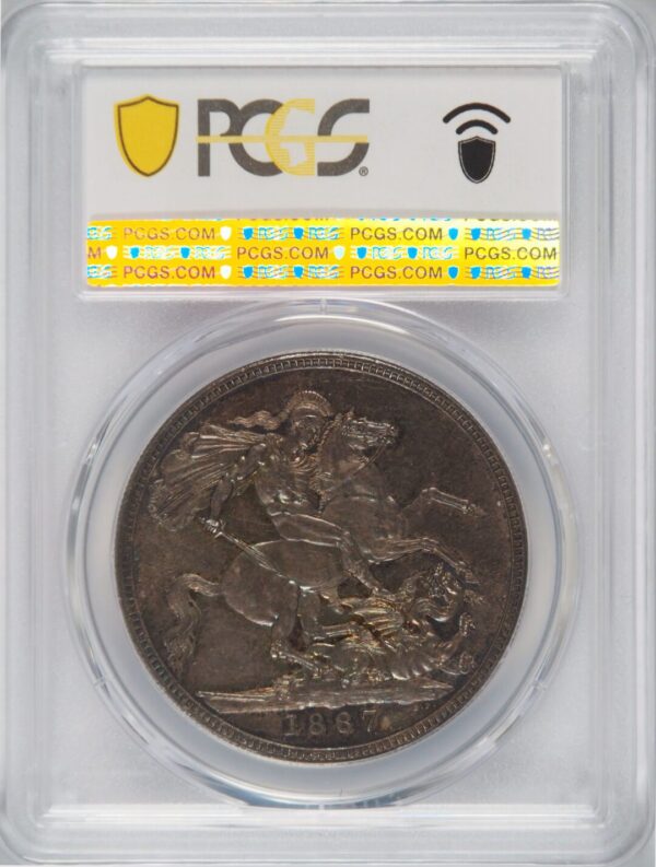 1887 Crown MS63 - Image 2