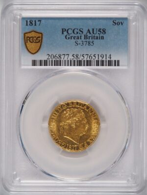 1817 Sovereign AU58