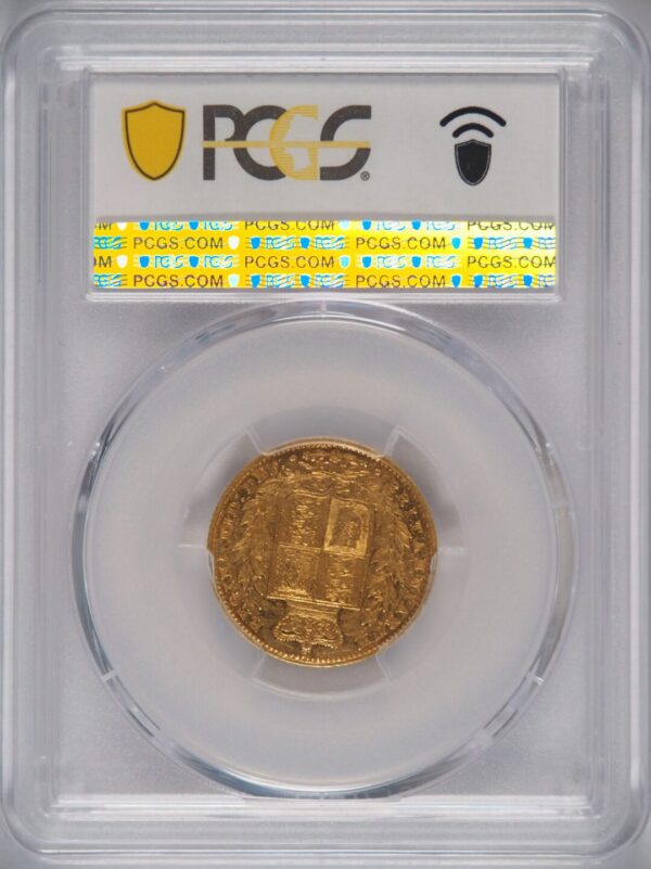 1862 Sovereign Narrow Date XF45 - Image 2
