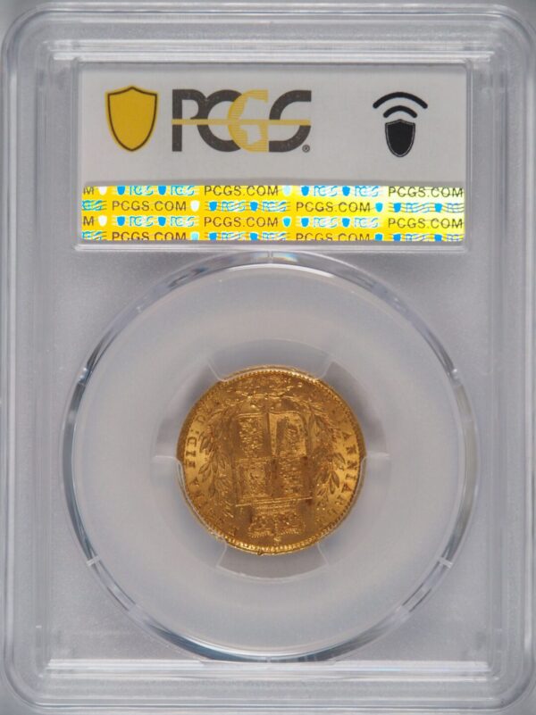 1862 Sovereign MS62 R/E Britt - Image 2