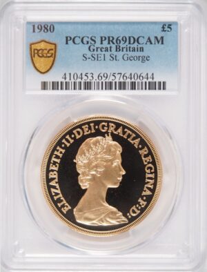 1980 £5 Proof PR69DCAM