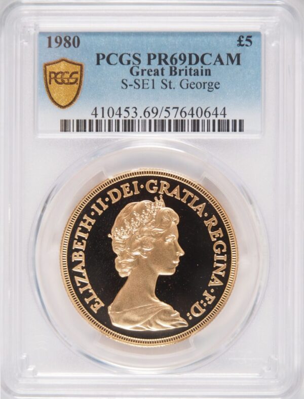 1980 £5 Proof PR69DCAM