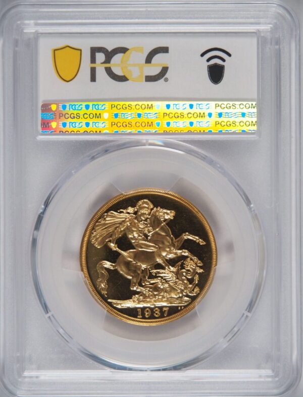 1937 Gold Two Pound PR65CAM - Image 2