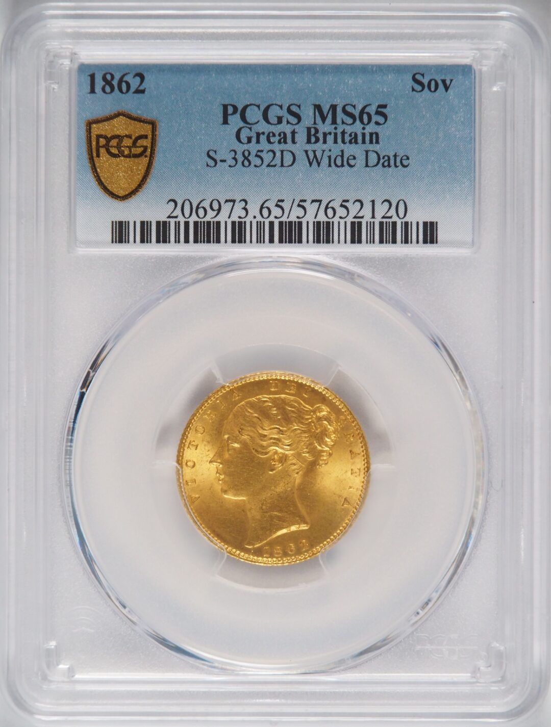 ビクトリアヤングヘッドソブリン金貨