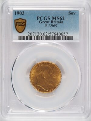 1903 Sovereign MS62