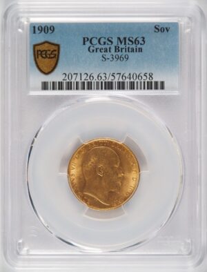 1909 Sovereign MS63
