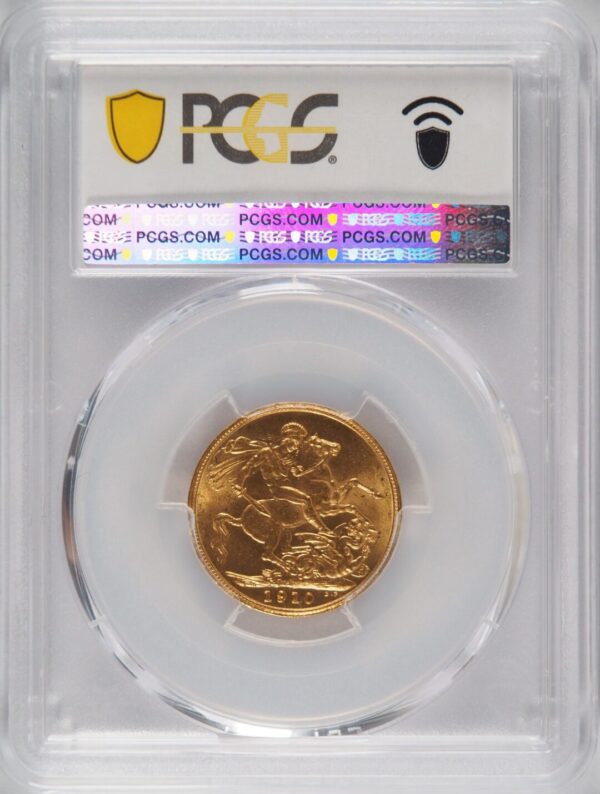 1910-S Sovereign MS63 - Image 2