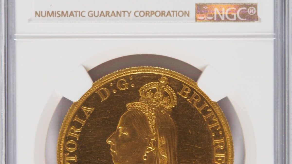 1887年イギリス ビクトリア ジュビリーヘッド1/2ソブリン NGC MS63 イギリス 1887 ヴィクトリア女王 6ペンス 銀貨 NGC PF62CAMEO
