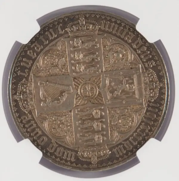 1847年 ゴシッククラウン銀貨 UNDECIMO NGC PF61 - ソブリンハブ