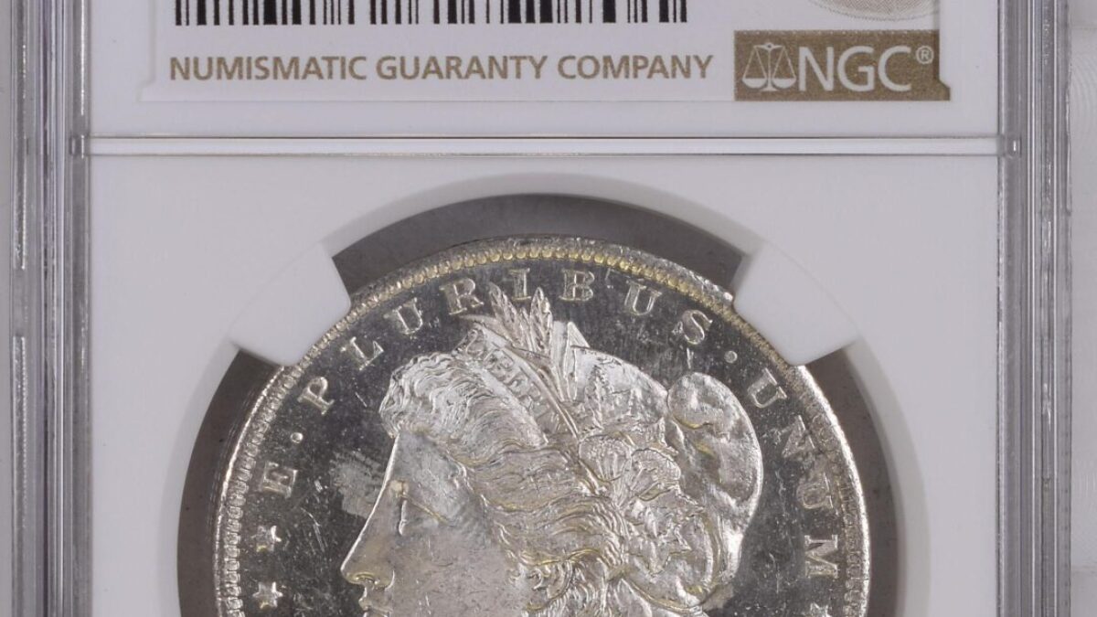 アメリカ1883年ニューオーリンズ モルガンダラー NGC MS63DPL
