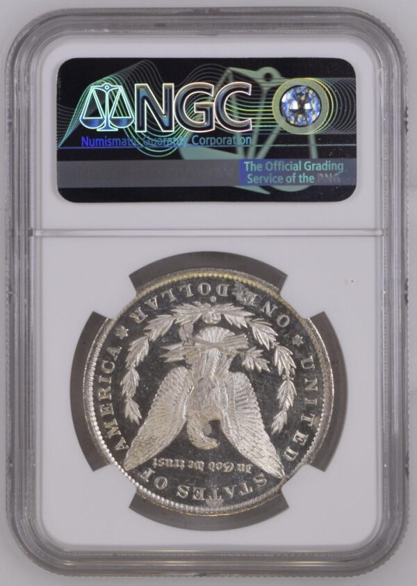アメリカ1883年ニューオーリンズ モルガンダラー NGC MS63DPL - 画像 (2)