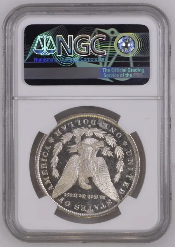アメリカ1883年ニューオーリンズ モルガンダラー NGC MS63DPL