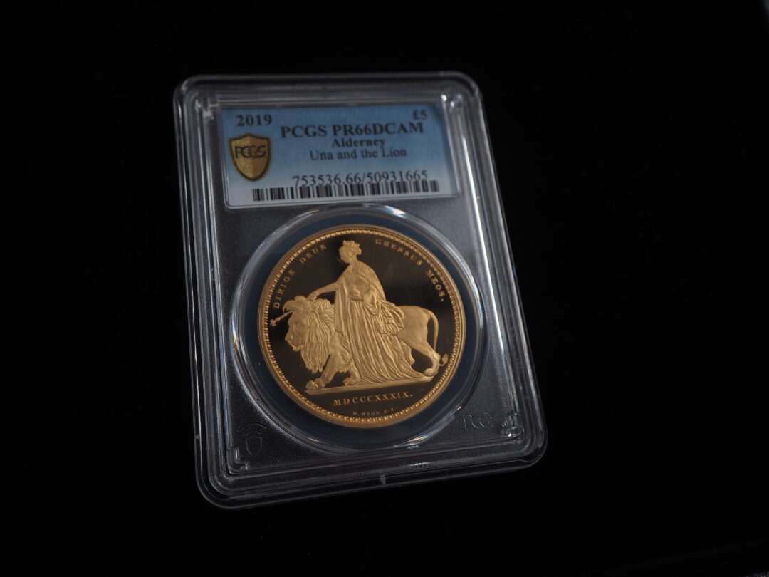 ウナとライオン金貨dark