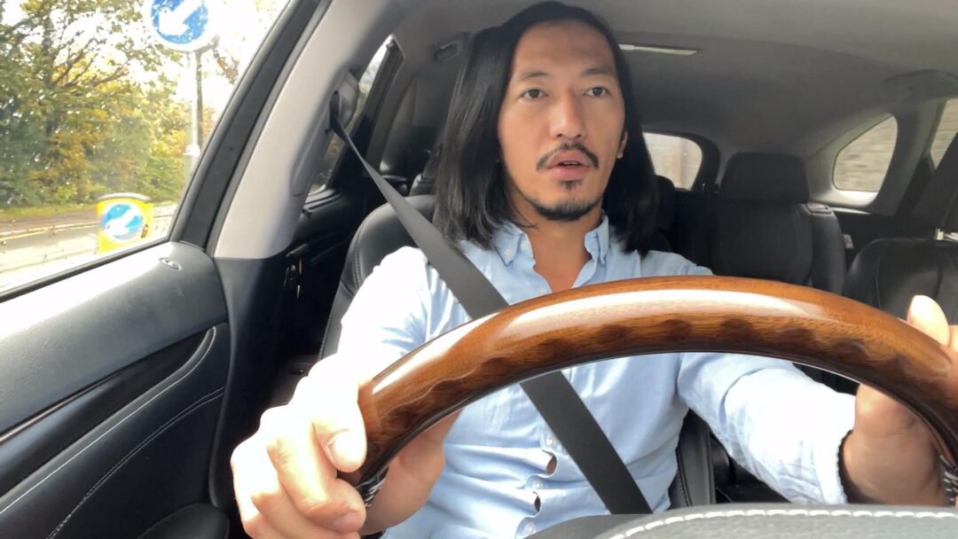 イギリスでドライブ