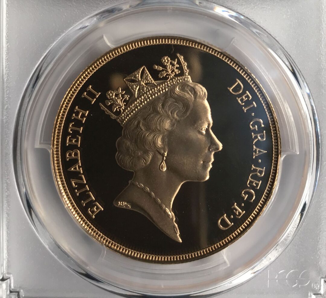 ミドルエリザベス5ポンド金貨