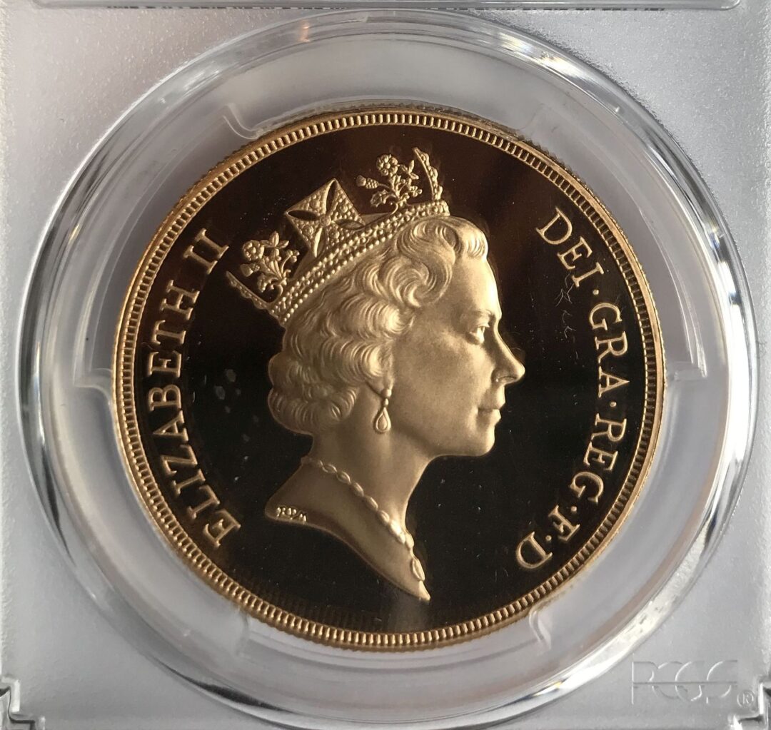 ミドルエリザベス5ポンド金貨