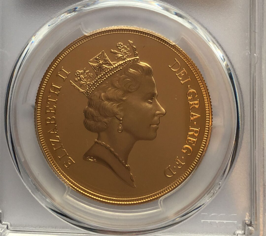 ミドルエリザベス5ポンド金貨