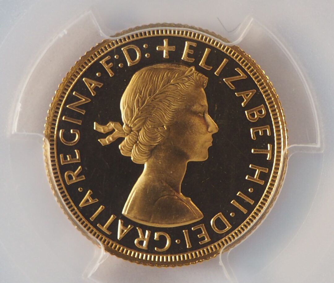 1958 Proof Sovereign PCGS PR65DCAM - Image 2