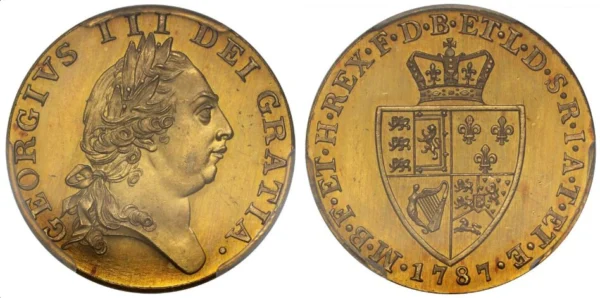 1787年ジョージ3世プルーフギニー金貨 PCGS PR63+ - ソブリンハブ