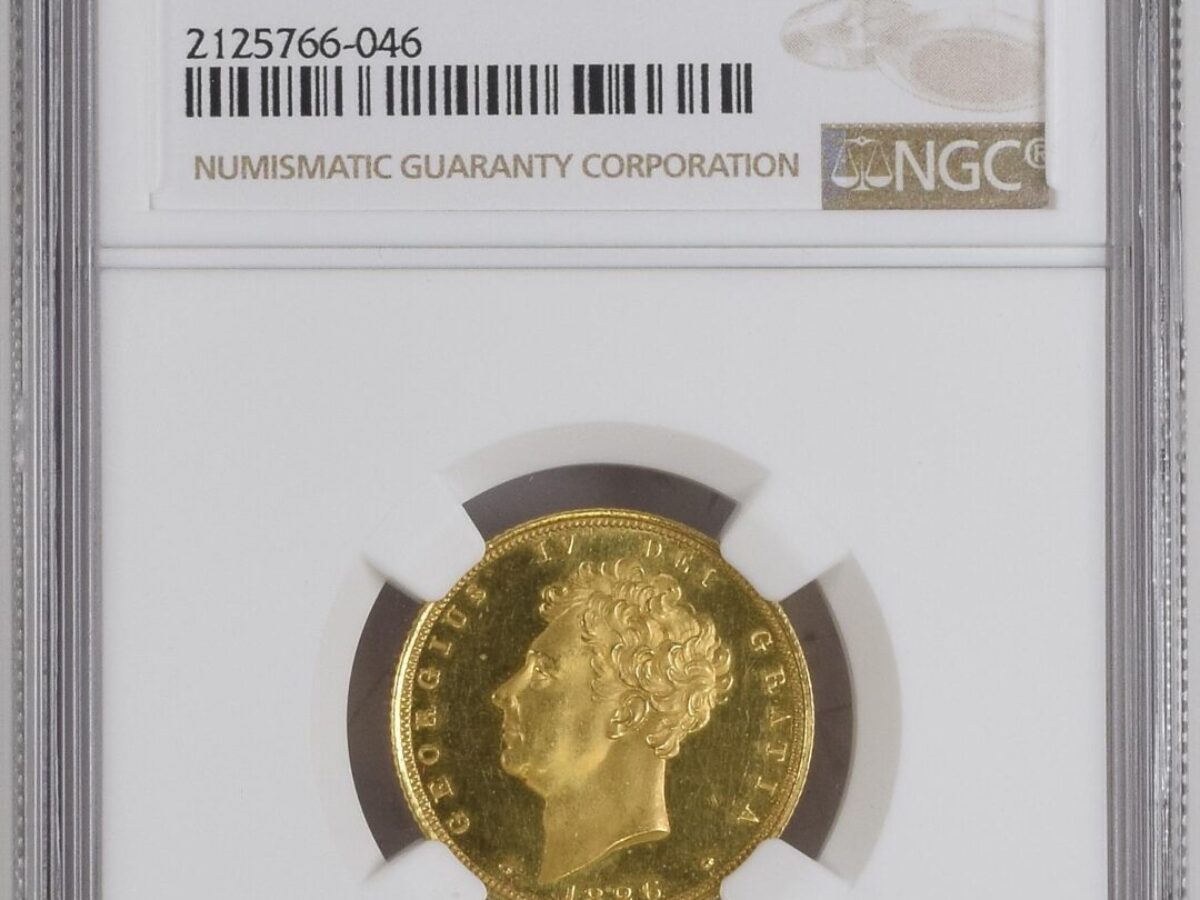 1826年ジョージ4世プルーフソブリン金貨 PF64CAM - ソブリンハブ