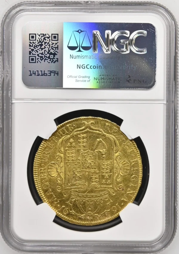 トップポップ】1691年ウィリアム&メアリー5ギニー金貨 NGC MS62