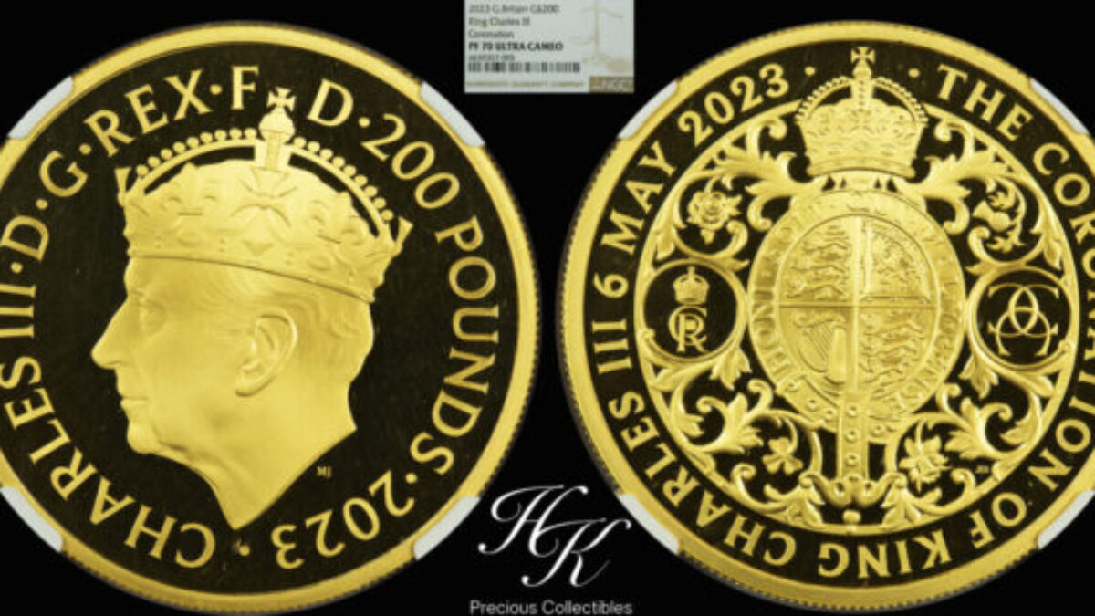 2023年チャールズ3世コロネーション2オンス金貨 NGC PF70 ULTRA CAMEO