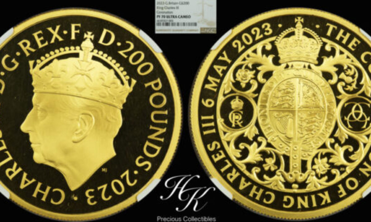 2023年チャールズ3世コロネーション2オンス金貨 NGC PF70 ULTRA CAMEO