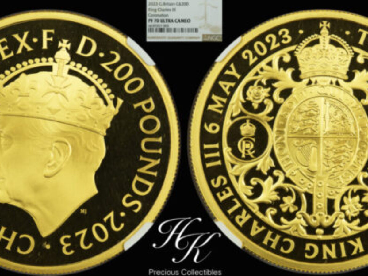 2023年チャールズ3世コロネーション2オンス金貨 NGC PF70 ULTRA CAMEO