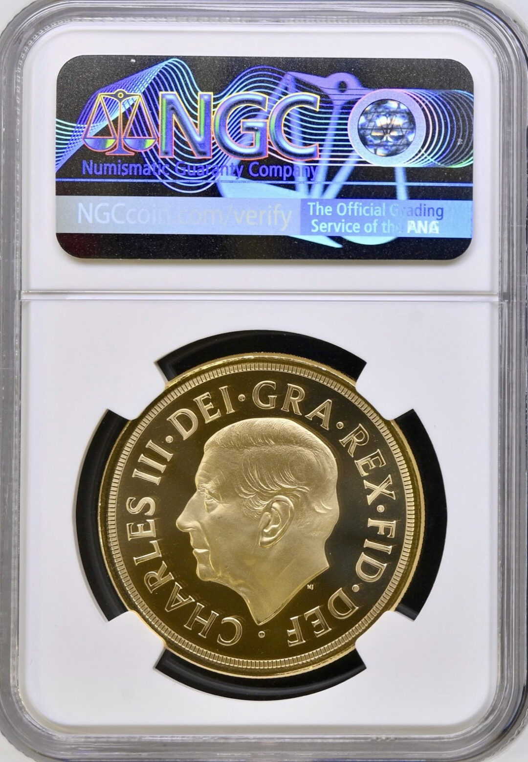 2026年 イギリス チャールズ3世 5枚組プルーフ・ソブリン・セット NGC PF70 UC - 画像 (3)