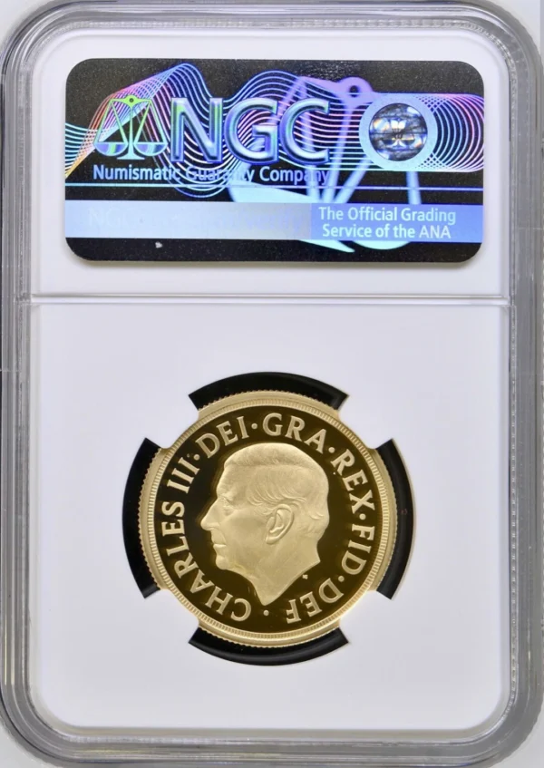2026年 チャールズ3世 ソブリン 銀貨 NGC PF70UC FDOI 2026年 イギリス チャールズ3世 5枚組プルーフ・ソブリン・セット NGC