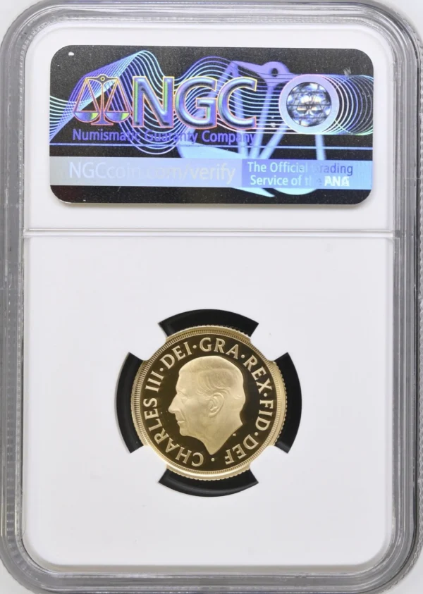 2026年 イギリス チャールズ3世 5枚組プルーフ・ソブリン・セット NGC