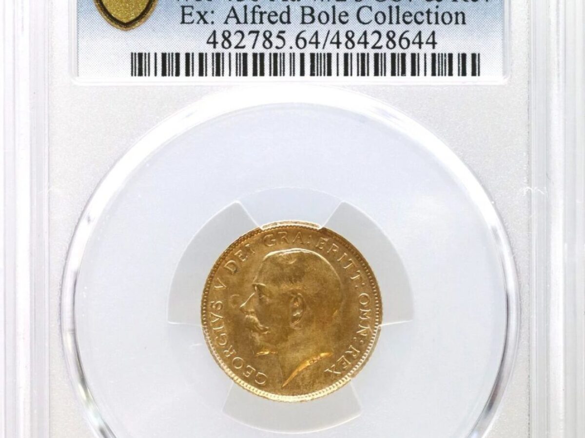 1924年 ジョージ5世 プルーフ6ペンス試鋳金貨 PCGS PR64 - Sovereign Hub