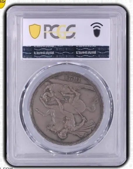 1821年 イギリス ジョージ4世 クラウン銀貨 PCGS MS62 - Sovereign Hub