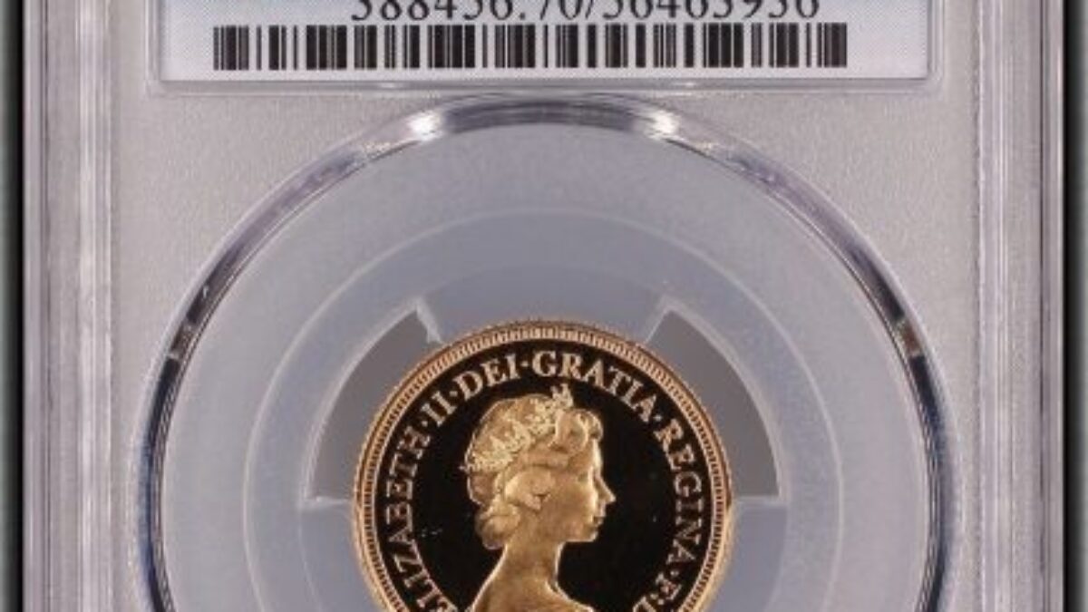 1979年 イギリス エリザベス2世 ソブリン金貨 PCGS PF70 - Sovereign Hub